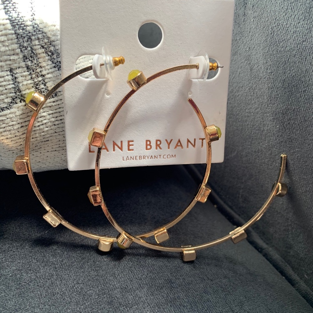 Large Gold Hoop Earrings